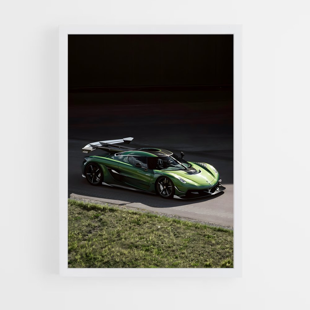 Poster Jesko attack – affiche Koenigsegg (vue 3)